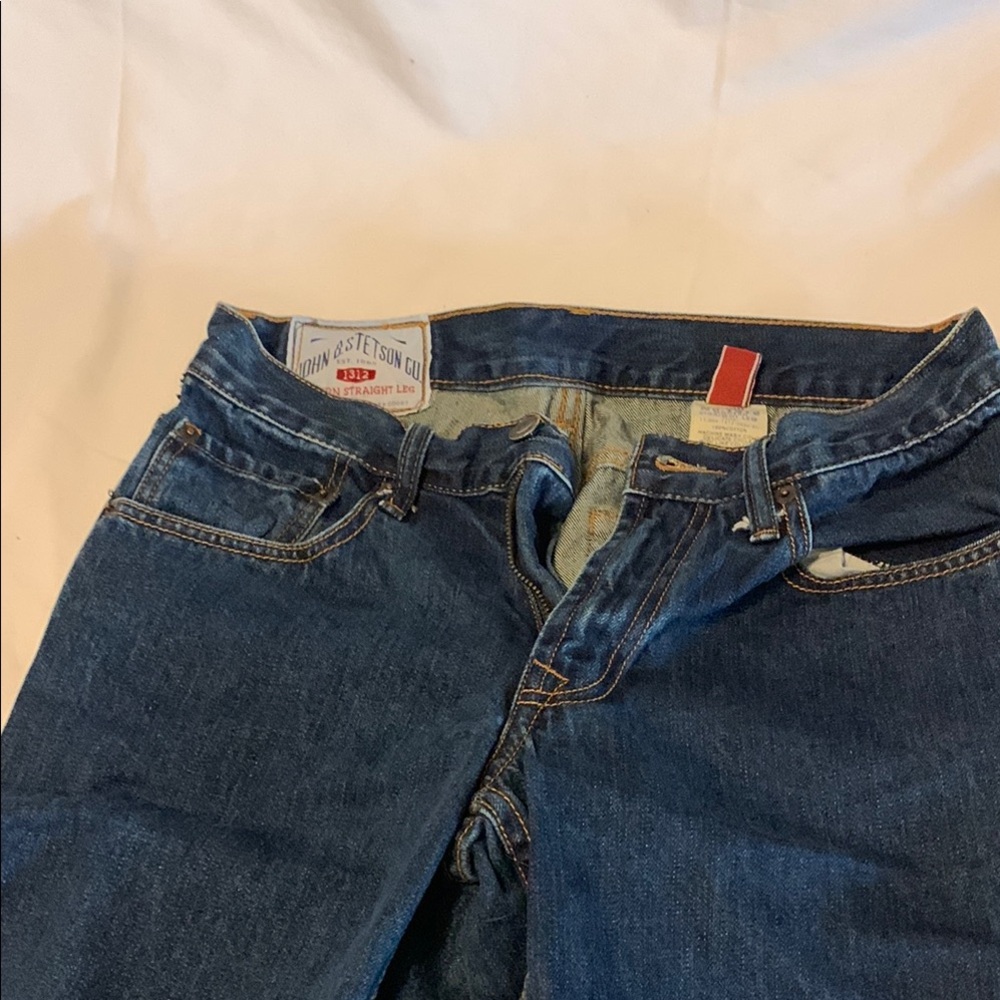 Stetson Men's Straight Jeans - Dark Blue